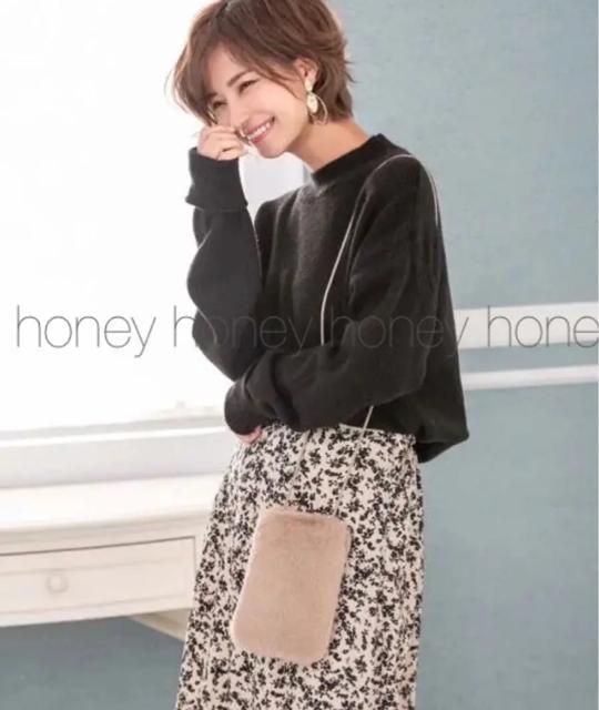 ふわふわファー●エコファーショルダーバッグ【新品】モカベージュ < 女性ファッション  ふわふわファー●エコファーショルダーバッグ【新品】モカベージュ < 女性ファッションの