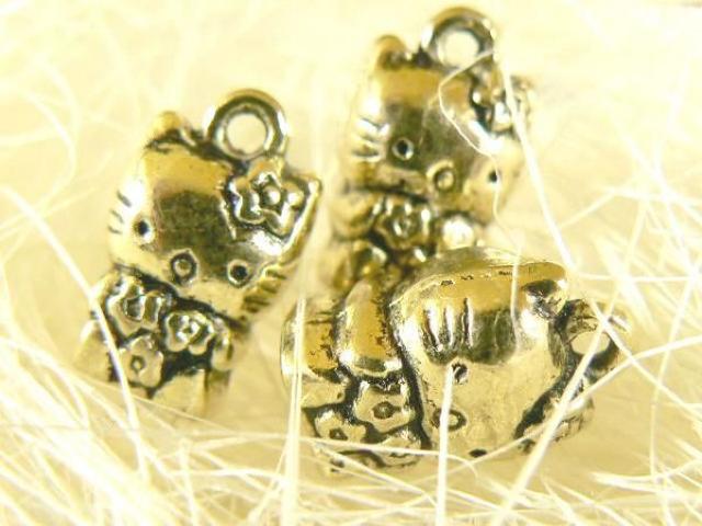 手芸アクセパーツ キティチャーム レトロゴールド < ペット/手芸/園芸  手芸アクセパーツ キティチャーム レトロゴールド  < ペット/手芸/園芸の