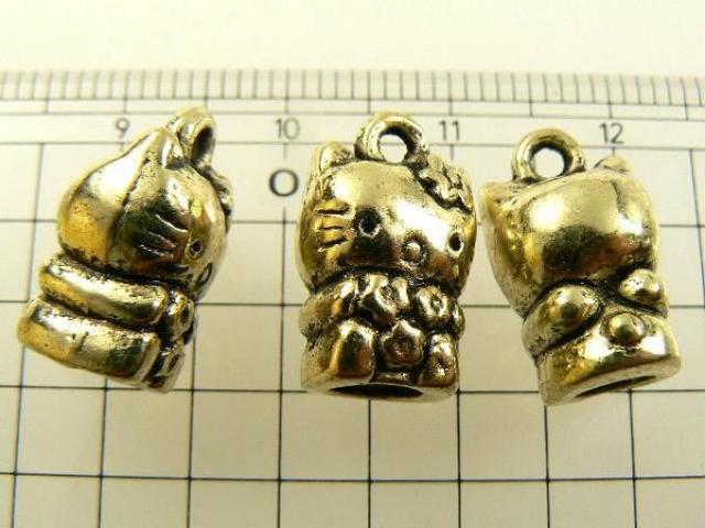手芸アクセパーツ キティチャーム レトロゴールド < ペット/手芸/園芸  手芸アクセパーツ キティチャーム レトロゴールド < ペット/手芸/園芸の