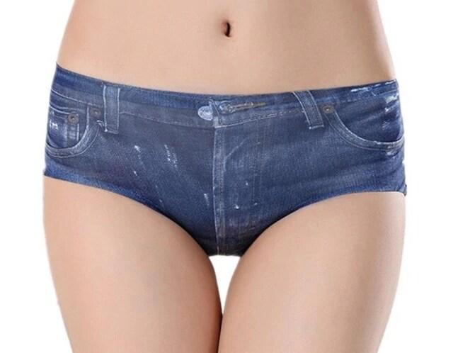 今回限り590円★おしゃれ デニム 風ショーツ ブラック < 女性ファッション  今回限り590円★おしゃれ デニム 風ショーツ ブラック < 女性ファッションの