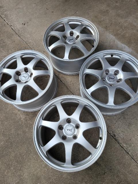 ☆ 17×8j  114.3  5穴 スバル純正 SAA  17 インチ 8J   5穴 114.3  USED品 < 自動車/バイク ☆ 17×8j  114.3  5穴 スバル純正 SAA  17 インチ 8J   5穴 114.3  USED品 < 自動車/バイク