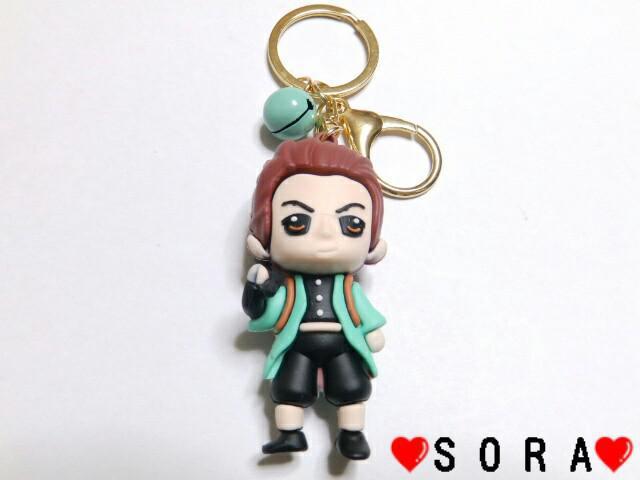 【鬼滅の刃】超人気♪炭治郎.禰豆子.善逸.伊之助.義勇 鈴&フック&リング付 フイギュアマスコット キーホルダー6個セット < アニメ/コミック/キャラクター  【鬼滅の刃】超人気♪炭治郎.禰豆子.善逸.伊之助.義勇 鈴&フック&リング付 フイギュアマスコット キーホルダー6個セット < アニメ/コミック/キャラクターの