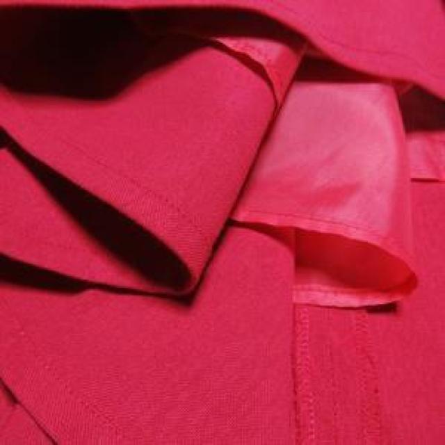 IENAイエナ●ミモレ丈 リネンフレアスカート●ピンク●麻 < ブランド  IENAイエナ●ミモレ丈 リネンフレアスカート●ピンク●麻 < ブランドの