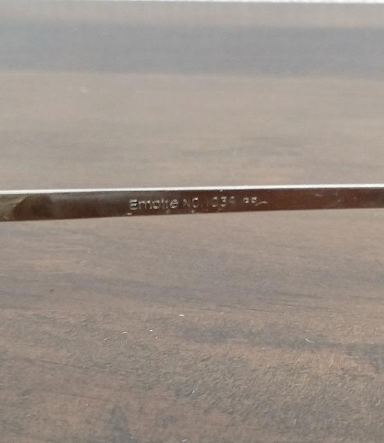 ◆empire no.1039gp メガネ 眼鏡 度あり 中古品 < 男性ファッション  ◆empire no.1039gp メガネ 眼鏡 度あり 中古品 < 男性ファッションの