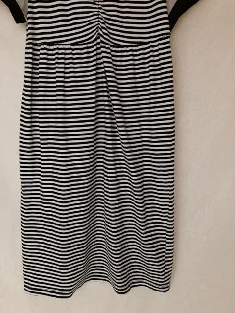 訳あり リメイク アレンジ チュール ボーダー 切替ワンピース M サブカル N2m < 女性ファッション  訳あり リメイク アレンジ チュール ボーダー 切替ワンピース M サブカル N2m < 女性ファッションの
