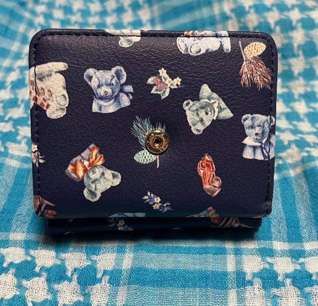 Paul & Joe ポールアンドジョーアクセソワ 三つ折り財布 ミニ財布 ベアプリント < 女性ファッション  Paul & Joe ポールアンドジョーアクセソワ 三つ折り財布 ミニ財布 ベアプリント < 女性ファッションの