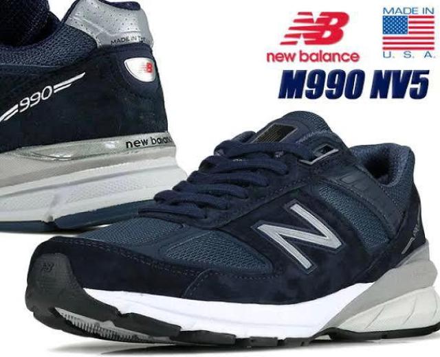 NEW BALANCE M990NV5 MADE IN U.S.A. ニューバランス 990 V5 メンズ ネイビー 30cm < 男性ファッション  NEW BALANCE M990NV5 MADE IN U.S.A. ニューバランス 990 V5 メンズ ネイビー 30cm  < 男性ファッションの