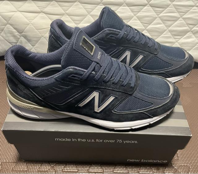 NEW BALANCE M990NV5 MADE IN U.S.A. ニューバランス 990 V5 メンズ ネイビー 30cm < 男性ファッション  NEW BALANCE M990NV5 MADE IN U.S.A. ニューバランス 990 V5 メンズ ネイビー 30cm < 男性ファッションの