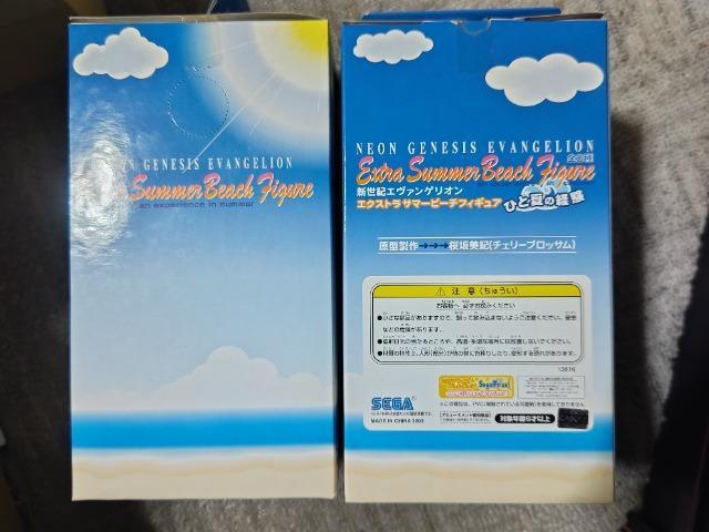 セガ '05 エヴァンゲリオン サマービーチ レイ アスカ 未開封 約1/8スケール < アニメ/コミック/キャラクター セガ '05 エヴァンゲリオン サマービーチ レイ アスカ 未開封 約1/8スケール < アニメ/コミック/キャラクターの