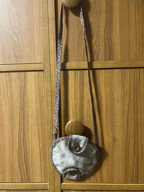 1742.未使用☆女児用プチポシェット☆モカベージュ < キッズ/ベビー  1742.未使用☆女児用プチポシェット☆モカベージュ  < キッズ/ベビーの