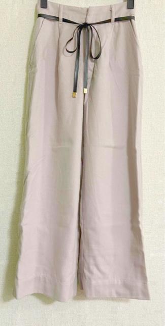 PAGEBOY ベルト付きワイドパンツ < ブランド PAGEBOY ベルト付きワイドパンツ < ブランドの