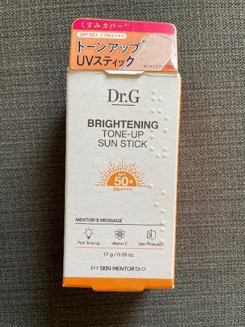 ♯新品♯Dr.G  ☆ブライトニングアップ サンスティック 日焼け止めメイク下地 ファン代わり ハイライターにも くすみカバー < 香水/コスメ/ネイル  ♯新品♯Dr.G  ☆ブライトニングアップ サンスティック 日焼け止めメイク下地 ファン代わり ハイライターにも くすみカバー  < 香水/コスメ/ネイルの