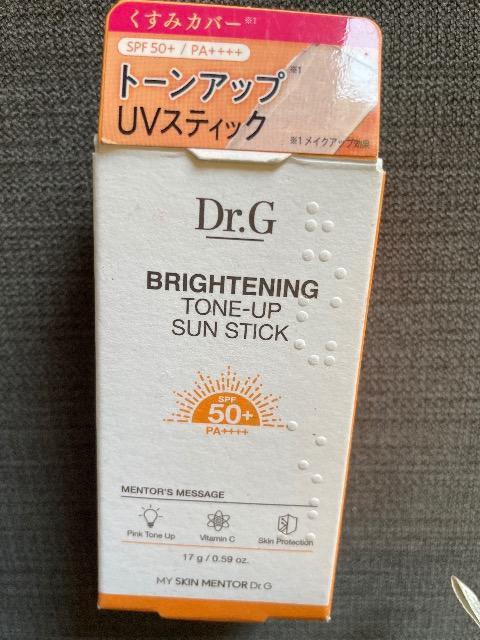 ♯新品♯Dr.G  ☆ブライトニングアップ サンスティック 日焼け止めメイク下地 ファン代わり ハイライターにも くすみカバー < 香水/コスメ/ネイル  ♯新品♯Dr.G  ☆ブライトニングアップ サンスティック 日焼け止めメイク下地 ファン代わり ハイライターにも くすみカバー < 香水/コスメ/ネイルの