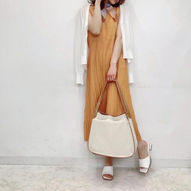 ◆GU/ジーユー◆リブニットワンピース(ノースリーブ)Q★オレンジXL*大人気アイテム*秋冬コーデ♪ < ブランド  ◆GU/ジーユー◆リブニットワンピース(ノースリーブ)Q★オレンジXL*大人気アイテム*秋冬コーデ♪  < ブランドの