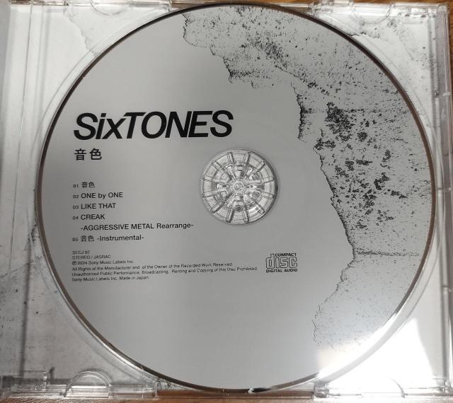 SixTONES ~jAouF vCD@20y[WtHgubNt  CD/DVD/rfI 