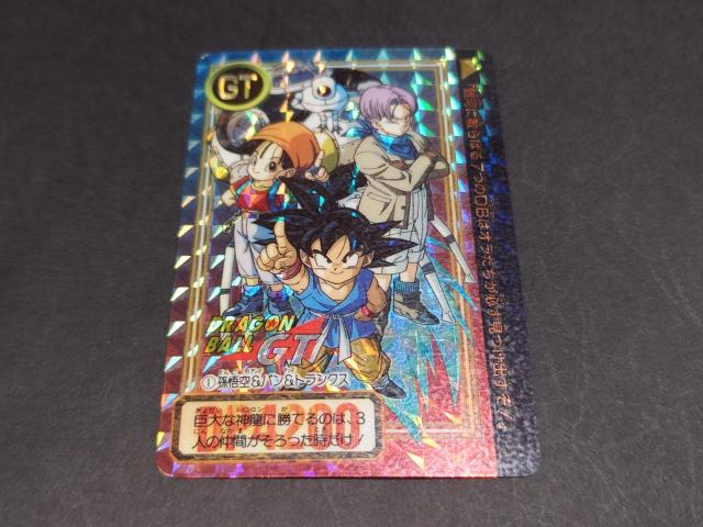 ドラゴンボール カードダス 本弾 第26弾 No.1 孫悟空&パン&トランクス / リバースプリズム ドラゴンボールGT DBGT < アニメ/コミック/キャラクター ドラゴンボール カードダス 本弾 第26弾 No.1 孫悟空&パン&トランクス / リバースプリズム ドラゴンボールGT DBGT < アニメ/コミック/キャラクターの