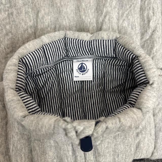 即決 PETIT BATEAU プチバトー ベスト グレー < ブランド 即決 PETIT BATEAU プチバトー ベスト グレー < ブランドの