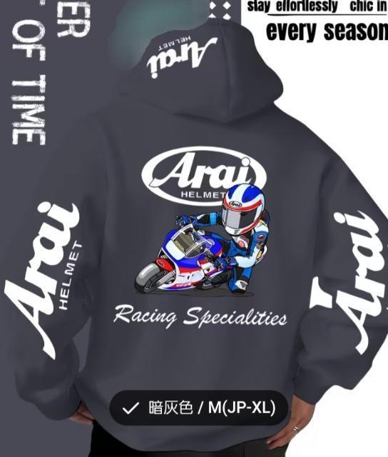 新品●レーシング●フーディ●裏起毛●M < 男性ファッション 新品●レーシング●フーディ●裏起毛●M < 男性ファッションの