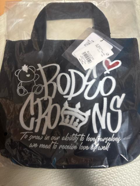 ロデオクラウンズ★ BRIDGE BEAR LOGO TOTE(ブラック) < ブランド ロデオクラウンズ★ BRIDGE BEAR LOGO TOTE(ブラック) < ブランドの