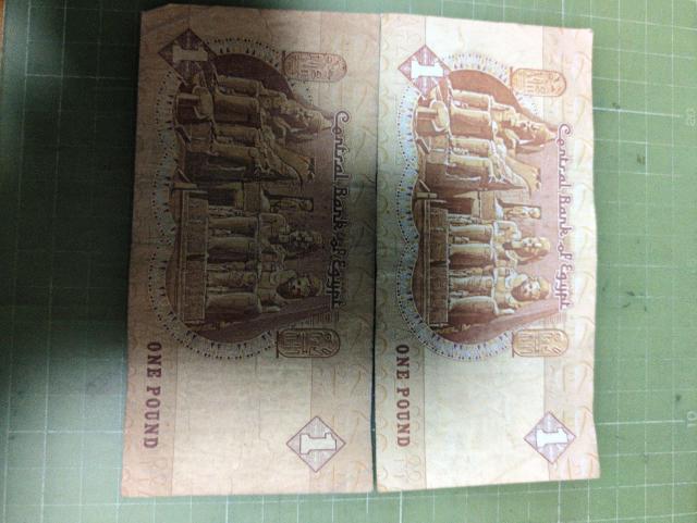 エジプト1ポンド紙幣×2枚 < ホビー エジプト1ポンド紙幣×2枚 < ホビーの