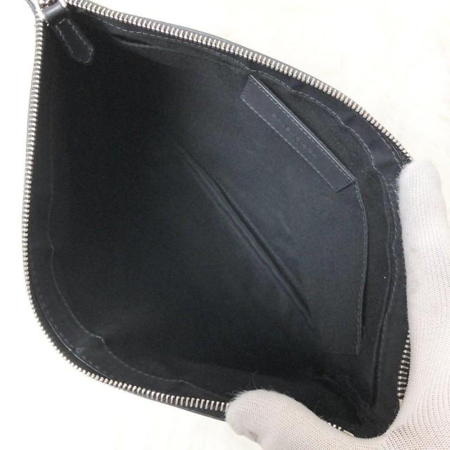 【良品】BALENCIAGA バレンシアガ クラッチバッグ ネイビークリップ キャンバス レザー 保存袋付 < ブランド 【良品】BALENCIAGA バレンシアガ クラッチバッグ ネイビークリップ キャンバス レザー 保存袋付 < ブランドの