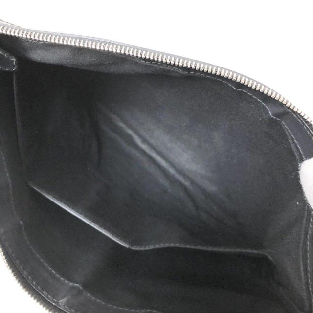 【良品】BALENCIAGA バレンシアガ クラッチバッグ ネイビークリップ キャンバス レザー 保存袋付 < ブランド 【良品】BALENCIAGA バレンシアガ クラッチバッグ ネイビークリップ キャンバス レザー 保存袋付 < ブランドの