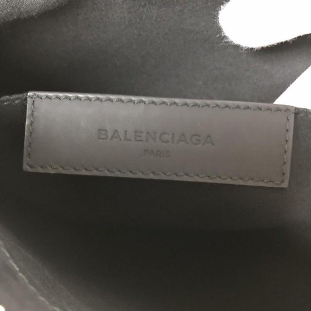【良品】BALENCIAGA バレンシアガ クラッチバッグ ネイビークリップ キャンバス レザー 保存袋付 < ブランド 【良品】BALENCIAGA バレンシアガ クラッチバッグ ネイビークリップ キャンバス レザー 保存袋付 < ブランドの