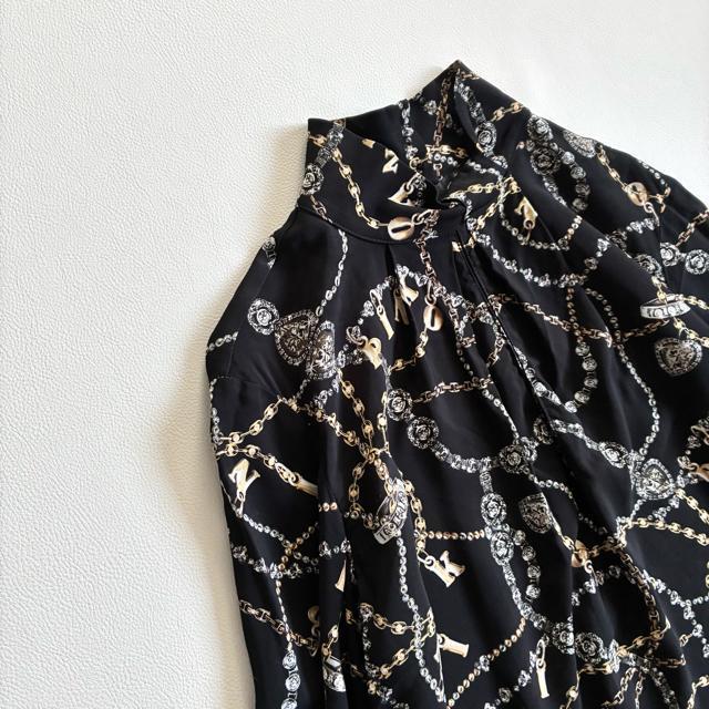 ���ɔ��i��PINKO��4�����X�J�[�t���{�����[�����u���E�X������M�` L���� �� �����t�@�b�V������ 