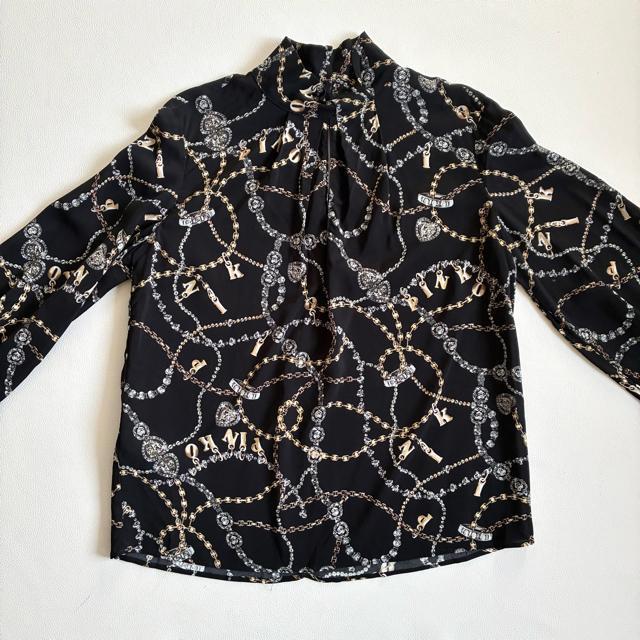 ���ɔ��i��PINKO��4�����X�J�[�t���{�����[�����u���E�X������M�` L���� �� �����t�@�b�V������ 