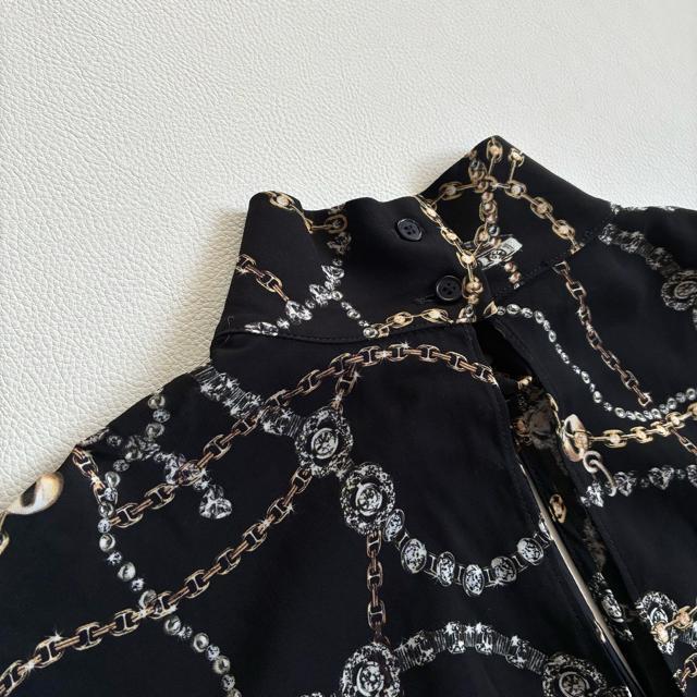 ���ɔ��i��PINKO��4�����X�J�[�t���{�����[�����u���E�X������M�` L���� �� �����t�@�b�V������ 