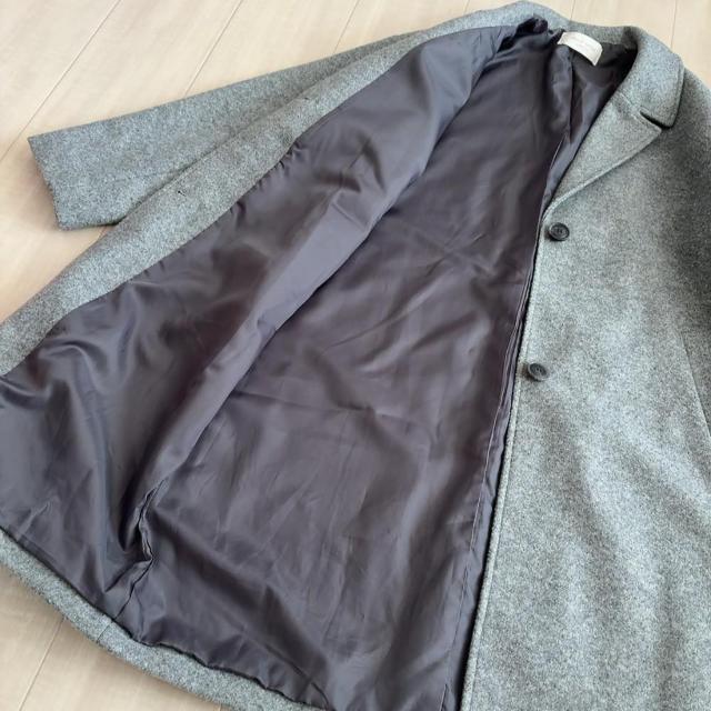 ��chocol raffine robe/�V���R���t�B�l���[�u����ԃ`�F�X�^�[�R�[�g���O���[F*�V���v���R�[�f�� �� �����t�@�b�V������ 