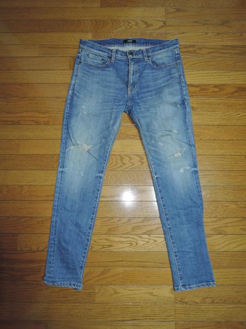 glamb �O���� �_���[�W���H �f�j�� L �C���f�B�S �X�g���b�` �p���c DAMAGE DENIM PANTS  �� �u�����h�� 