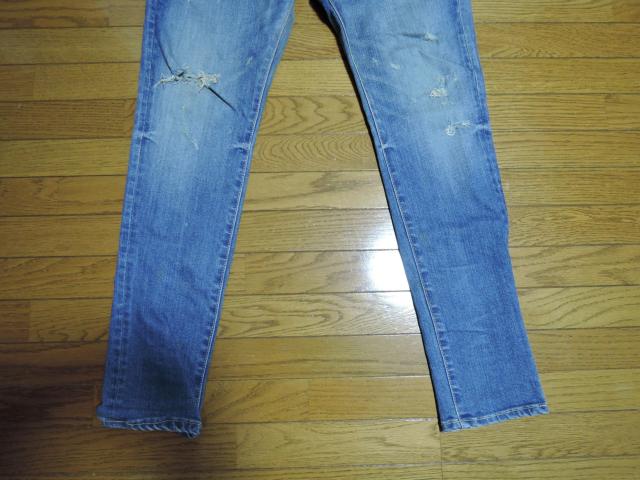 glamb �O���� �_���[�W���H �f�j�� L �C���f�B�S �X�g���b�` �p���c DAMAGE DENIM PANTS �� �u�����h�� 