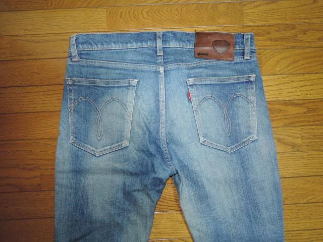 glamb �O���� �_���[�W���H �f�j�� L �C���f�B�S �X�g���b�` �p���c DAMAGE DENIM PANTS �� �u�����h�� 