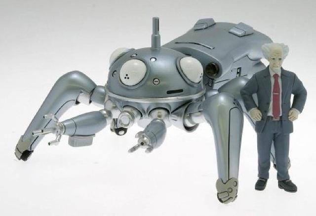 攻殻機動隊S.A.C タチコマ タチシルバー 荒巻大輔 1/24 wave●新品未開封美品 < アニメ/コミック/キャラクター  攻殻機動隊S.A.C タチコマ タチシルバー 荒巻大輔 1/24 wave●新品未開封美品  < アニメ/コミック/キャラクターの