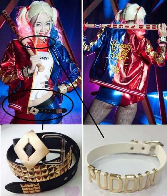 【新品・未使用】★ハーレークイン スーサイドスクワッド 小物コス★ < 女性ファッション  【新品・未使用】★ハーレークイン スーサイドスクワッド 小物コス★ < 女性ファッションの