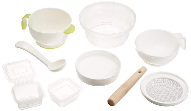 調理器セットE 調理器他離乳食小分け冷凍容器 レシピ本付 < インテリア/ライフ  調理器セットE 調理器他離乳食小分け冷凍容器 レシピ本付  < インテリア/ライフの