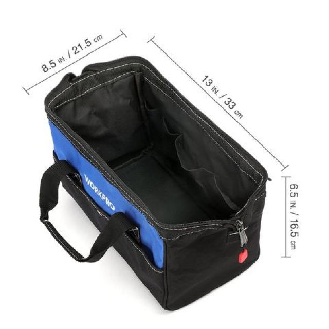 WORKPRO ツールバッグ 工具差し入れ 道具袋 工具バッグ 大口収納 < ペット/手芸/園芸  WORKPRO ツールバッグ 工具差し入れ 道具袋 工具バッグ 大口収納 < ペット/手芸/園芸の