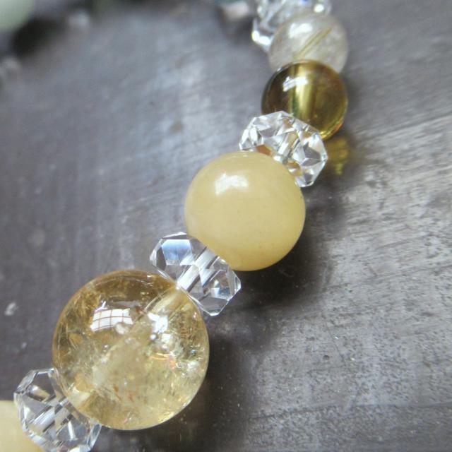 シトリンxプレナイトxアラゴナイトxアマゾナイト 天然石 < 女性アクセサリー/時計 シトリンxプレナイトxアラゴナイトxアマゾナイト 天然石 < 女性アクセサリー/時計の