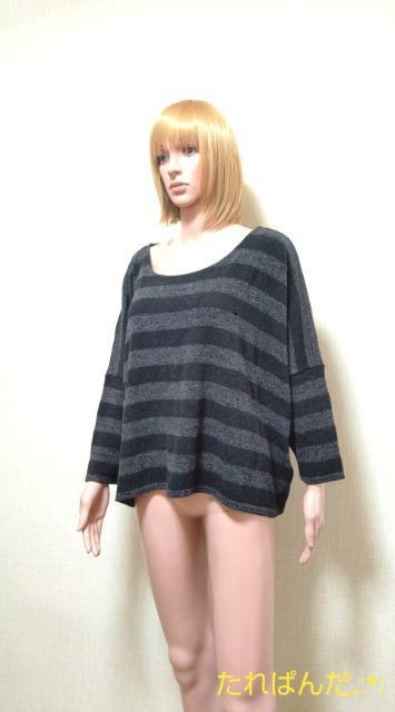 大きい2L☆SIIC☆微光沢BDが綺麗なオーバーサイズニットT251☆3点で即落 < 女性ファッション  大きい2L☆SIIC☆微光沢BDが綺麗なオーバーサイズニットT251☆3点で即落  < 女性ファッションの