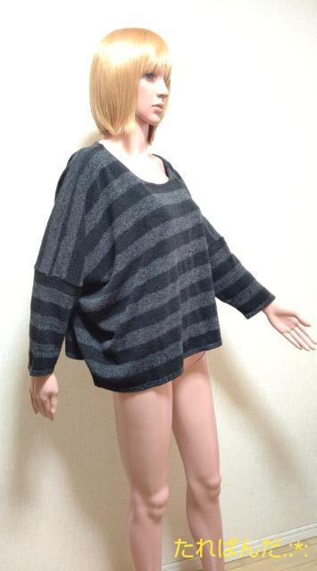 大きい2L☆SIIC☆微光沢BDが綺麗なオーバーサイズニットT251☆3点で即落 < 女性ファッション  大きい2L☆SIIC☆微光沢BDが綺麗なオーバーサイズニットT251☆3点で即落 < 女性ファッションの