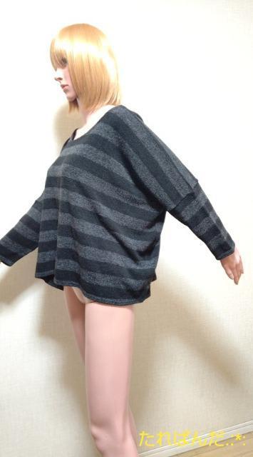 大きい2L☆SIIC☆微光沢BDが綺麗なオーバーサイズニットT251☆3点で即落 < 女性ファッション  大きい2L☆SIIC☆微光沢BDが綺麗なオーバーサイズニットT251☆3点で即落 < 女性ファッションの