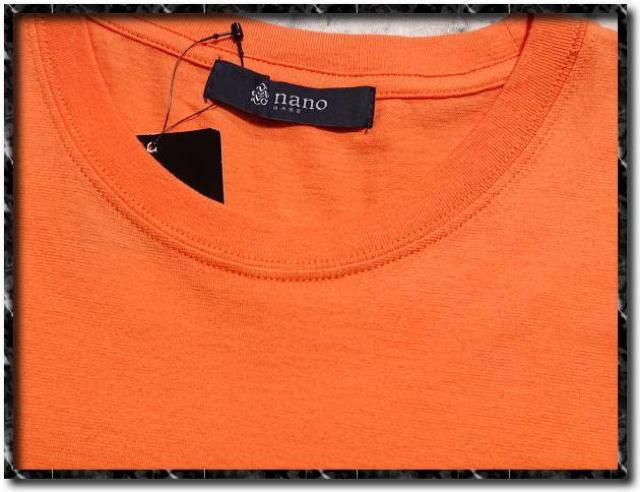 ナノベース ポケット付きTシャツ オレンジ < ブランド  ナノベース ポケット付きTシャツ オレンジ < ブランドの