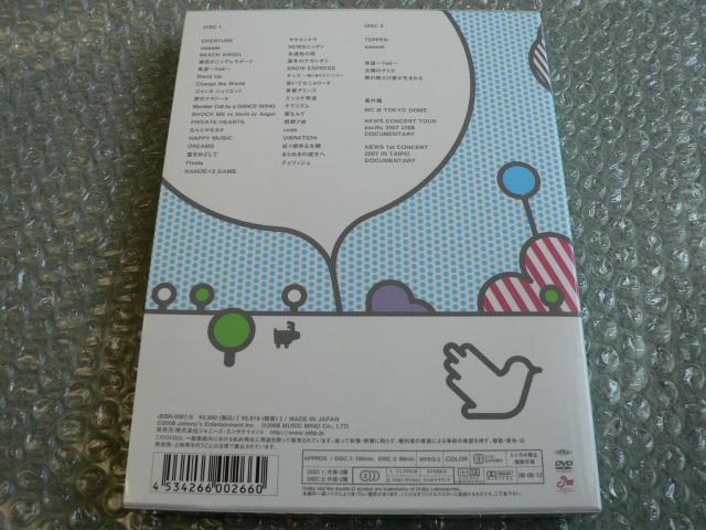 NEWS/CONCERT TOUR pacific 2007 2008y2DVDz/ɂoi  ^gObY 