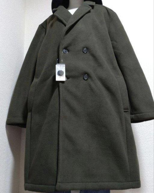 新品タグ5L★men's★フリース★ダブルコート < 男性ファッション  新品タグ5L★men's★フリース★ダブルコート < 男性ファッションの