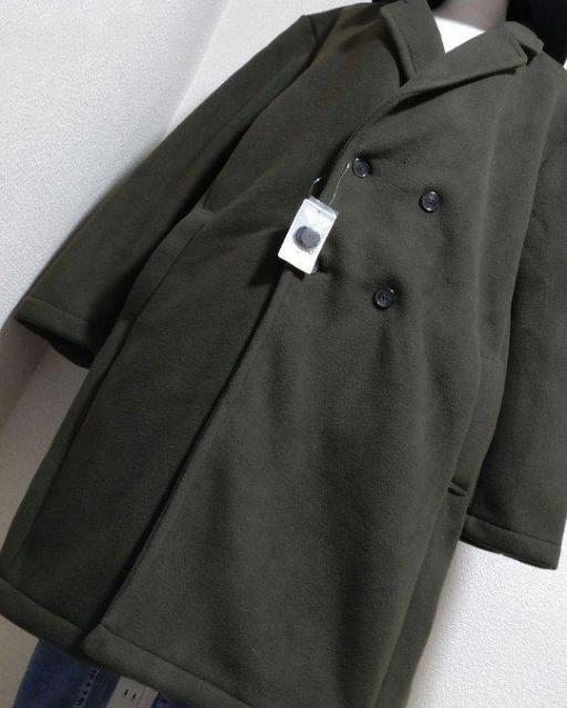 新品タグ5L★men's★フリース★ダブルコート < 男性ファッション  新品タグ5L★men's★フリース★ダブルコート < 男性ファッションの