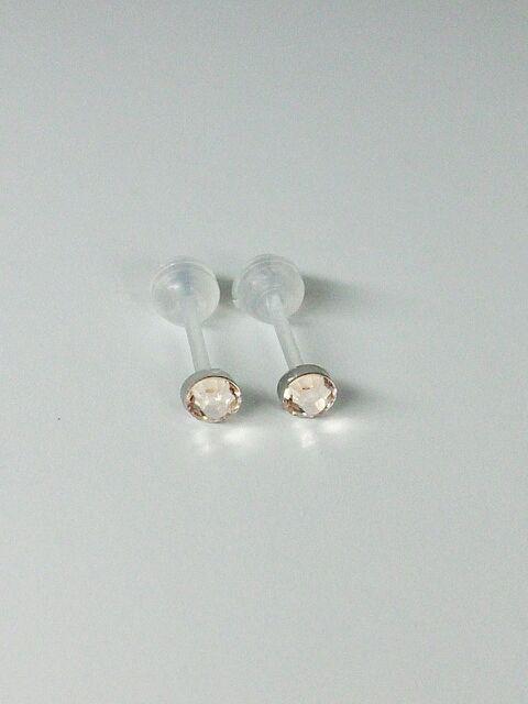 シルクスワロフスキー3_樹脂ポスト☆ < 女性アクセサリー/時計  シルクスワロフスキー3_樹脂ポスト☆ < 女性アクセサリー/時計の