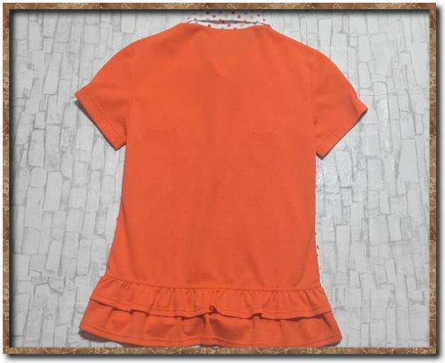 ビバハート アップリケ付き切替半袖ポロシャツ < レジャー/スポーツ ビバハート アップリケ付き切替半袖ポロシャツ < レジャー/スポーツの