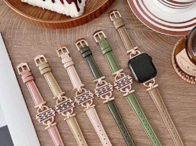 Apple Watch アップル ウォッチ フェイクレザー ブレスレット バンド 42/44/45mm グリーン+ローズバックル < 女性アクセサリー/時計 Apple Watch アップル ウォッチ フェイクレザー ブレスレット バンド 42/44/45mm グリーン+ローズバックル < 女性アクセサリー/時計の