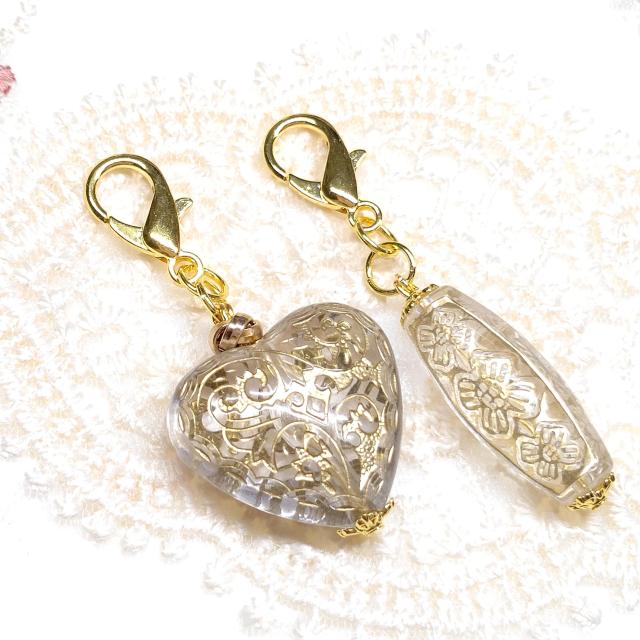 �n���h���C�h���L�[�z���_�[���A���e�B�[�N���傫�ȃr�[�Y��2�Z�b�g 